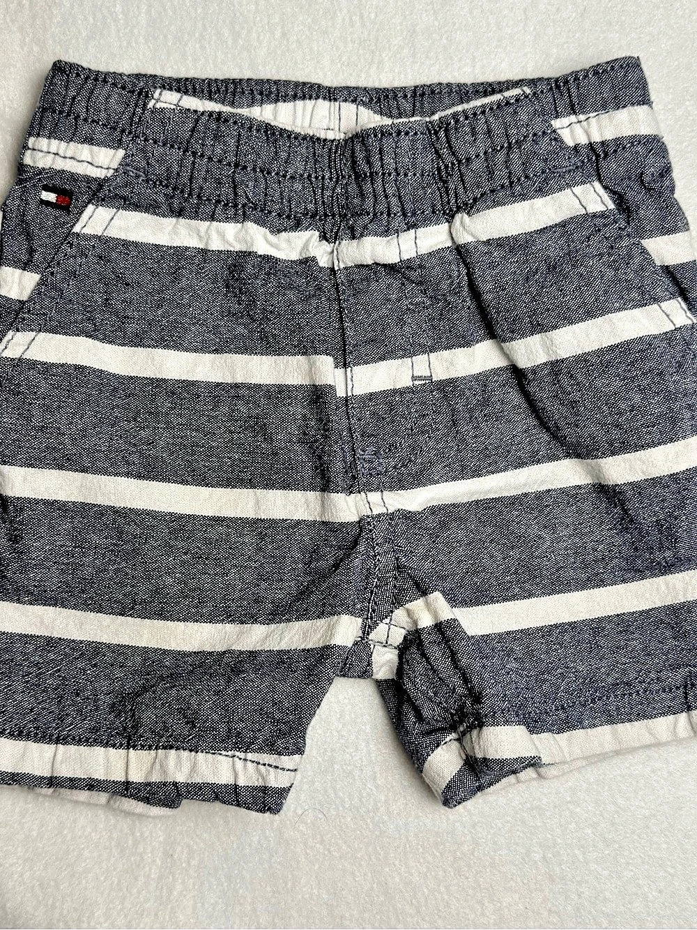 Tommy Hilfiger Baby Striped Pull-On Shorts
